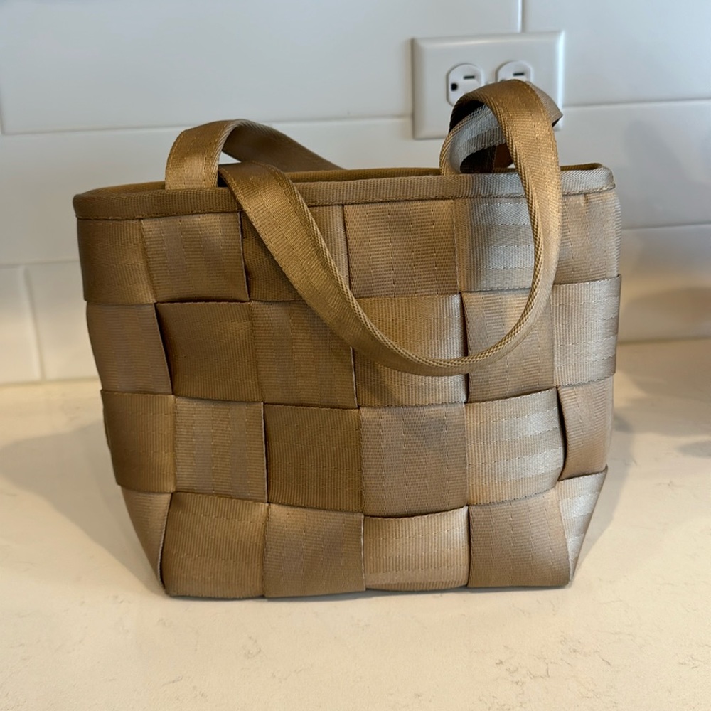 Seatbelt bag purse